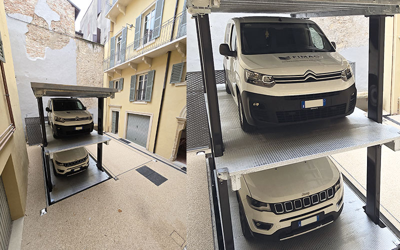 02B-Fimac-Lift-parcheggi-meccanizzati-Box-H4-T2-12 Semplicità di utilizzo, sicurezza ed eleganza, per ampliare le vostre possibilità di parcheggio. Scopri il nostro parcheggio meccanizzato Box H4-T2